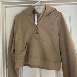 SOLD Scuba Oversize 1/2 Zip Hoodie XS/S